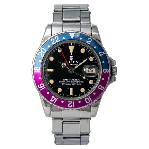 rolex gmt fuchsia for sale|Vintage Rolex GMT.